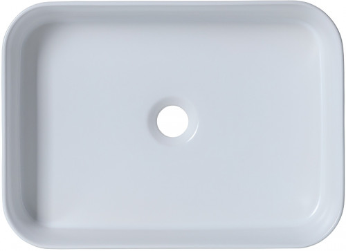 Раковина-чаша Allen Brau Fantasy 50 4.11021.20 Белая фаянс накладная