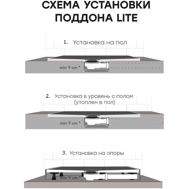 Душевой поддон из искусственного камня Stpool Lite 140х80 1237424 White Matt