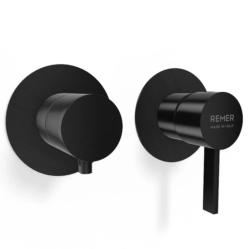 Смеситель для душа Remer Metrica MC93ZPWBGM цвет Оружейная сталь