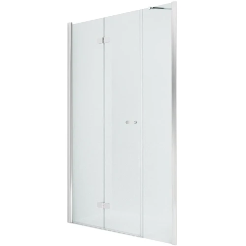 Душевая дверь New Trendy New Soleo Chrome 140 L D-0150A/D-0096B профиль Хром стекло прозрачное