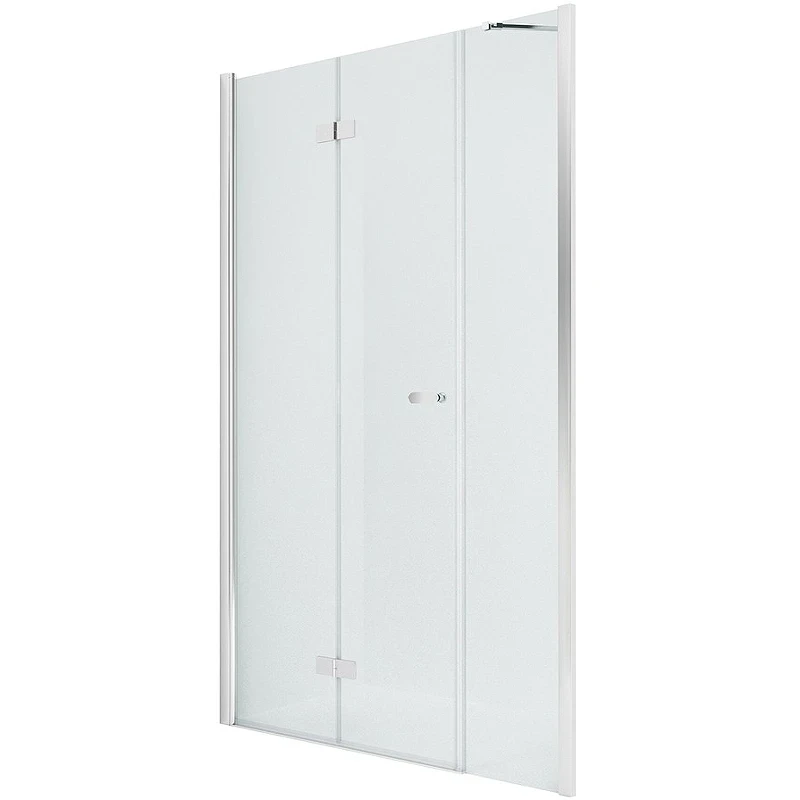 Душевая дверь New Trendy New Soleo Chrome 140 L D-0150A/D-0096B профиль Хром стекло прозрачное