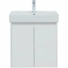 Тумба под раковину Aquanet Nova Lite 60 298847 подвесная Белая глянцевая МДФ / ЛДСП