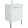 Тумба под раковину Aquanet Nova Lite 60 298847 подвесная Белая глянцевая МДФ / ЛДСП