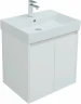 Тумба под раковину Aquanet Nova Lite 60 298847 подвесная Белая глянцевая МДФ / ЛДСП