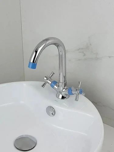Смеситель для кухни Viko V-2533 Хром Синий
