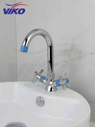 Смеситель для кухни Viko V-2533 Хром Синий