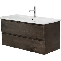 Тумба под раковину BelBagno 105 ALBANO-CER-1050-2C-SO-RNG подвесная Robere Nature Grigio МДФ / ЛДСП