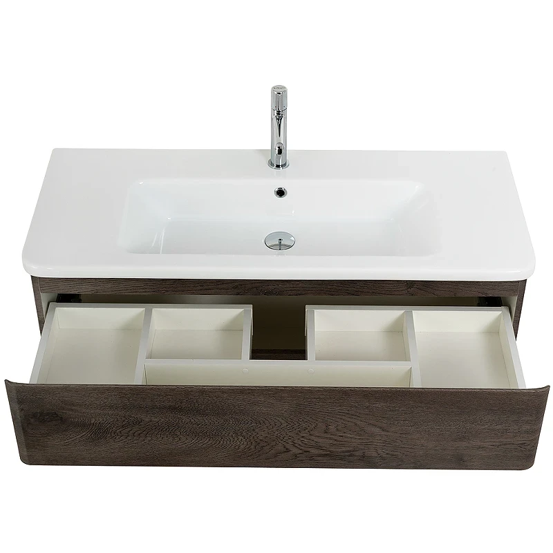 Тумба под раковину BelBagno 105 ALBANO-CER-1050-2C-SO-RNG подвесная Robere Nature Grigio МДФ / ЛДСП