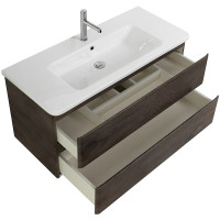 Тумба под раковину BelBagno 105 ALBANO-CER-1050-2C-SO-RNG подвесная Robere Nature Grigio МДФ / ЛДСП