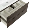 Тумба под раковину BelBagno 105 ALBANO-CER-1050-2C-SO-RNG подвесная Robere Nature Grigio МДФ / ЛДСП