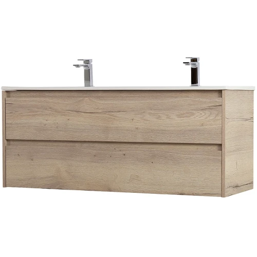 Тумба под раковину BelBagno Kraft 120 KRAFT-1200-2C-SO-2-RGB подвесная Rovere Galifax Bianco МДФ / ЛДСП