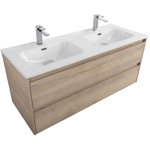 Тумба под раковину BelBagno Kraft 120 KRAFT-1200-2C-SO-2-RGB подвесная Rovere Galifax Bianco МДФ / ЛДСП