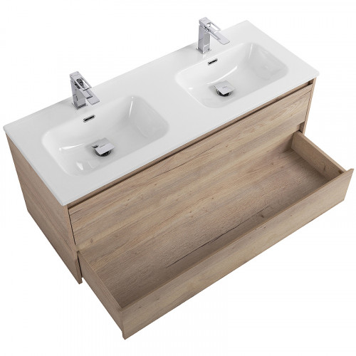 Тумба под раковину BelBagno Kraft 120 KRAFT-1200-2C-SO-2-RGB подвесная Rovere Galifax Bianco МДФ / ЛДСП