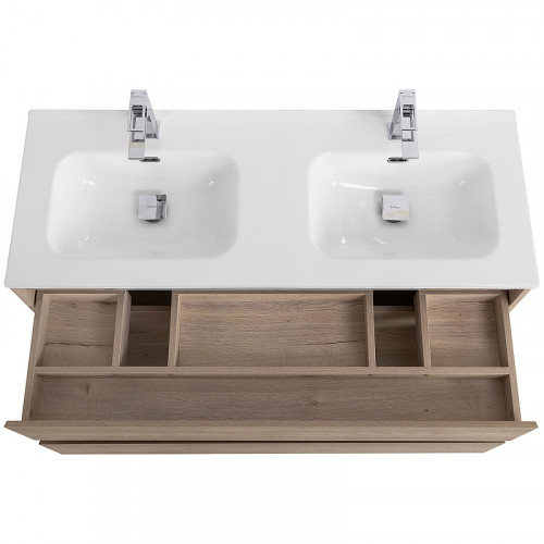 Тумба под раковину BelBagno Kraft 120 KRAFT-1200-2C-SO-2-RGB подвесная Rovere Galifax Bianco МДФ / ЛДСП