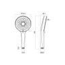 Ручной душ Iddis Optima Home OPH3FC0i18 цвет Хром