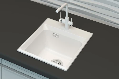 Кухонная мойка Point Мисти 46 PN3011W Белая