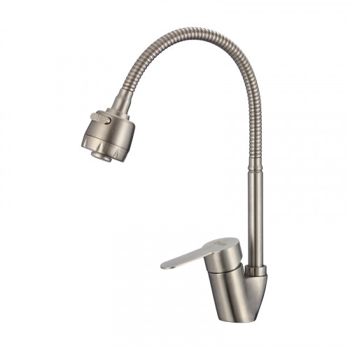 Смеситель для кухни D-Lin H150316-T цвет  Сатин