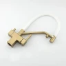Смеситель для кухни Gappo G4395-63 цвет Золотой сатин Белый