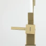 Смеситель для кухни Gappo G4395-63 цвет Золотой сатин Белый