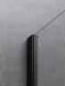 Душевая дверь Allen Brau Priority 120 3.31009.BBA профиль Черный брашированный стекло прозрачное