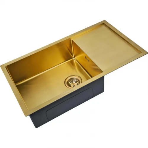 Кухонная мойка ZorG Bronze SZR-7844 BRONZE Бронза нержавеющая сталь встраиваемый