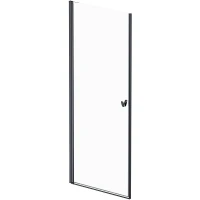 Душевая дверь AM.PM Sunny 80 W87G-80-1P-BT профиль Черный матовый стекло прозрачное
