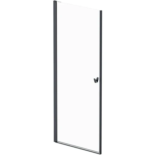 Душевая дверь AM.PM Sunny 80 W87G-80-1P-BT профиль Черный матовый стекло прозрачное