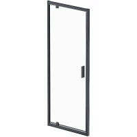 Душевая дверь AM.PM Gem 80 W90G-80-1P-BT профиль Черный матовый стекло прозрачное