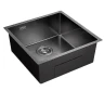 Кухонная мойка Emar PVD 44 EMB-131 PVD цвет Nano Dark