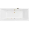 Акриловая ванна Excellent Pryzmat 150x75 WAEX.PRY15.SOFT.GL с гидромассажем