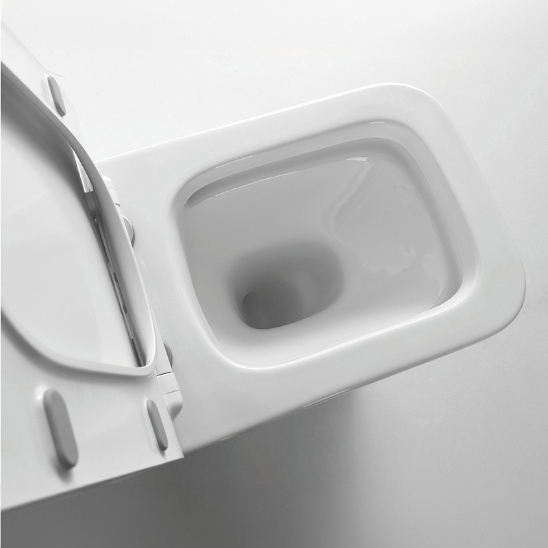 Унитаз компакт Iberica Blanca Toledo IB.TLD.121.1B1 с бачком и сиденьем Микролифт