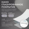 Унитаз компакт Iberica Blanca Toledo IB.TLD.121.1B1 с бачком и сиденьем Микролифт