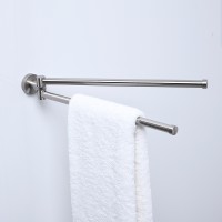 Полотенцедержатель WasserKRAFT Tauber K-64431 поворотный Никель
