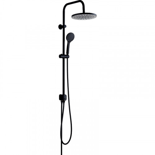 Душевая система ESKO ST1550 Black Черная матовая нержавеющая сталь на стену