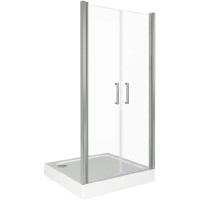 Душевая дверь в нишу Good Door Fantasy SD-90-C-CH 90 профиль Хром стекло прозрачное