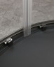 Душевой уголок Cezares Molveno 100x100 MOLVENO-R-2-100-C-GM-IV профиль Оружейная сталь стекло прозрачное