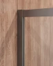 Душевой уголок Cezares Molveno 100x100 MOLVENO-R-2-100-C-GM-IV профиль Оружейная сталь стекло прозрачное