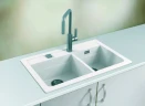 Кухонная мойка Alveus Granital Atrox 50 Arctic G11 790x500 1131997 Белая искусственный камень (литьевой мрамор) встраиваемая сверху, встраиваемая снизу