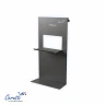 Металлическая полка Ceruttispa ALLESA GG 11487 цвет Графит