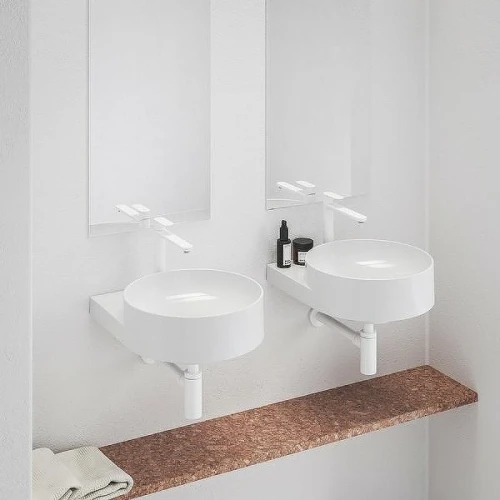 Смеситель для раковины Ravak Eleganta BeCool EL 014.11WV X070415 Белый вельвет