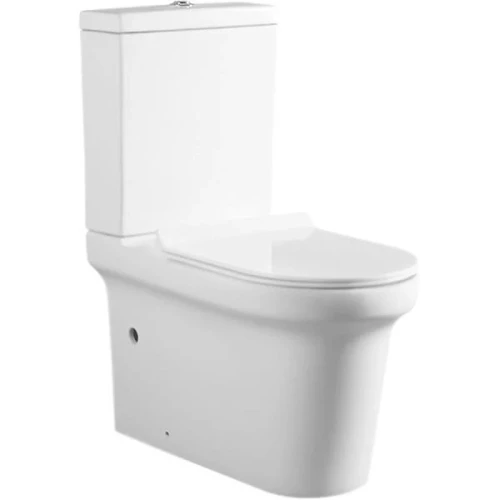 Унитаз-компакт Aquanet Nova C1 Rimless 203338 без бачка с сиденьем Микролифт