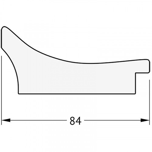 Зеркало Evoform Exclusive-G 106х106 BY 4442 с гравировкой в багетной раме - Фреска 84 мм стекло