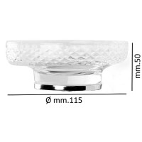 Мыльница Boheme Aura 10251-CR Хром