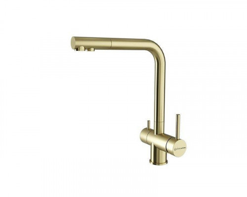 Смеситель для кухни KUCHENSTERN FOKUS-F 400GL40 цвет Золото