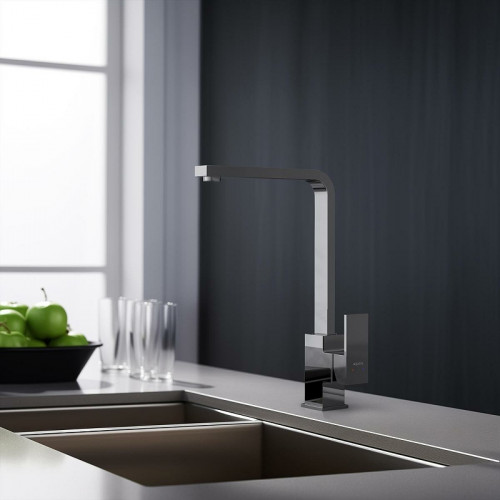 Смеситель для кухни Aquatek Либра AQ1680CR Хром латунь