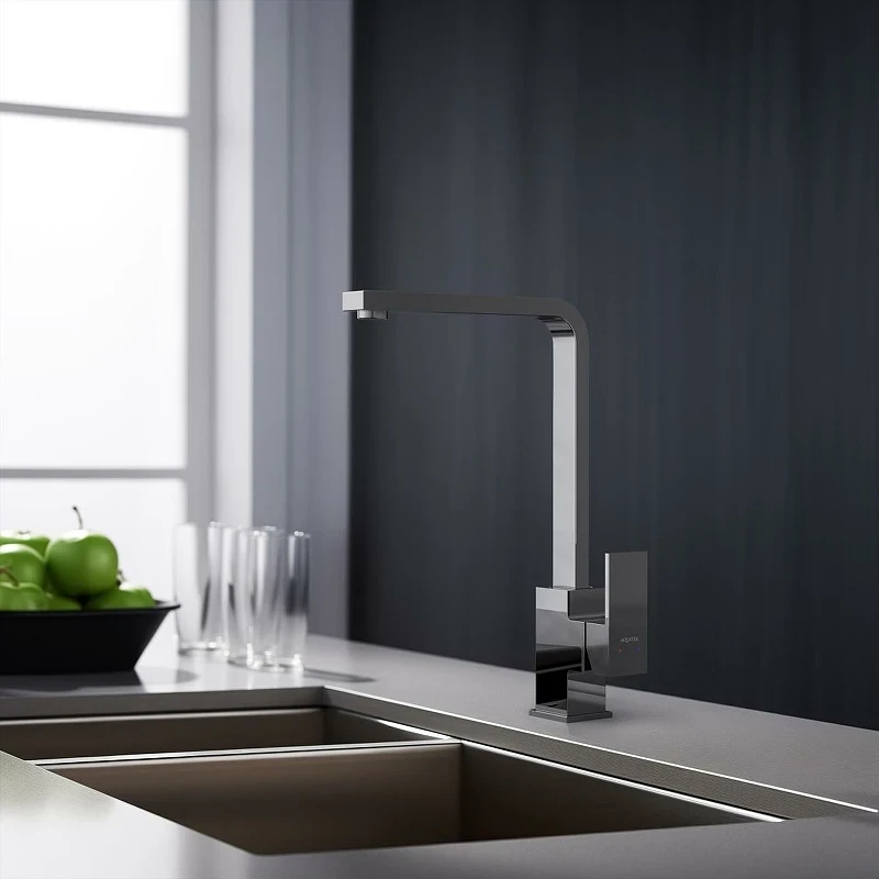 Смеситель для кухни Aquatek Либра AQ1680CR Хром латунь