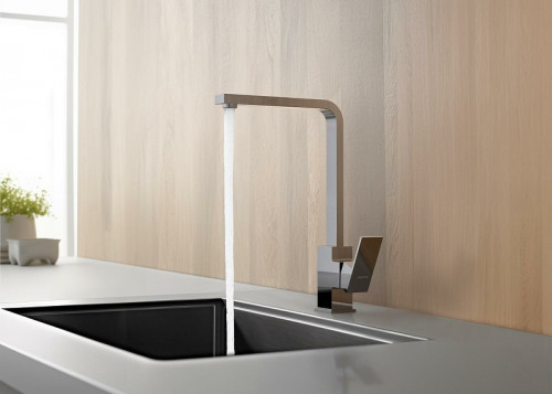 Смеситель для кухни Aquatek Либра AQ1680CR Хром латунь