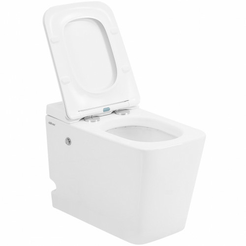 Унитаз Abber Rechteck AC1213P приставной с сиденьем Микролифт приставной