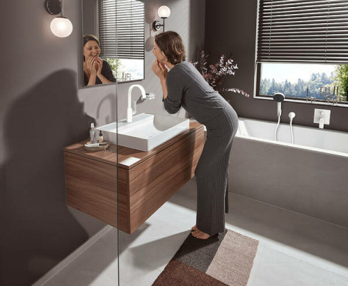 Смеситель для раковины Hansgrohe Vivenis 75032700 Белый матовый латунь
