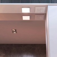 Зеркало со шкафом Vigo Callao 60 R z.CAL.60.R.El с подсветкой Белое МДФ / ЛДСП, стекло